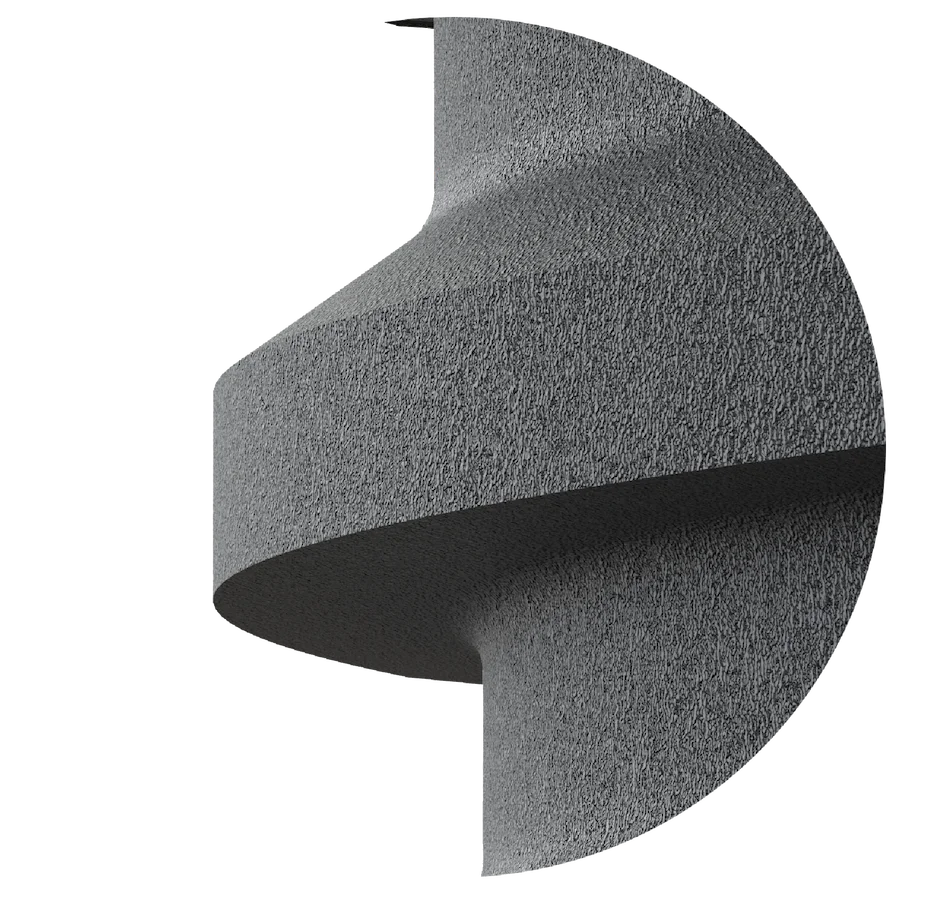 Kaulo kondensavimo sriegio zona